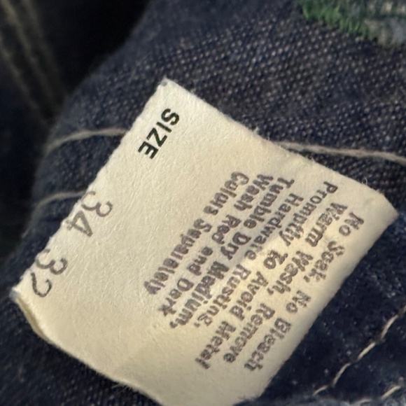 OshKosh B'gosh Vintage 70s American Union Made Sanforized Vesbak Overall 26-28 - Picture 5 of 9